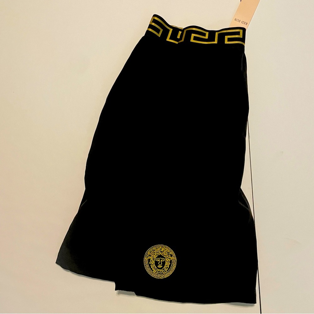 Versace Greca swim shorts